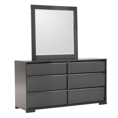 MODERNhome - Metallica Dresser Mirror, Platinum - LG5TCMIR view 2