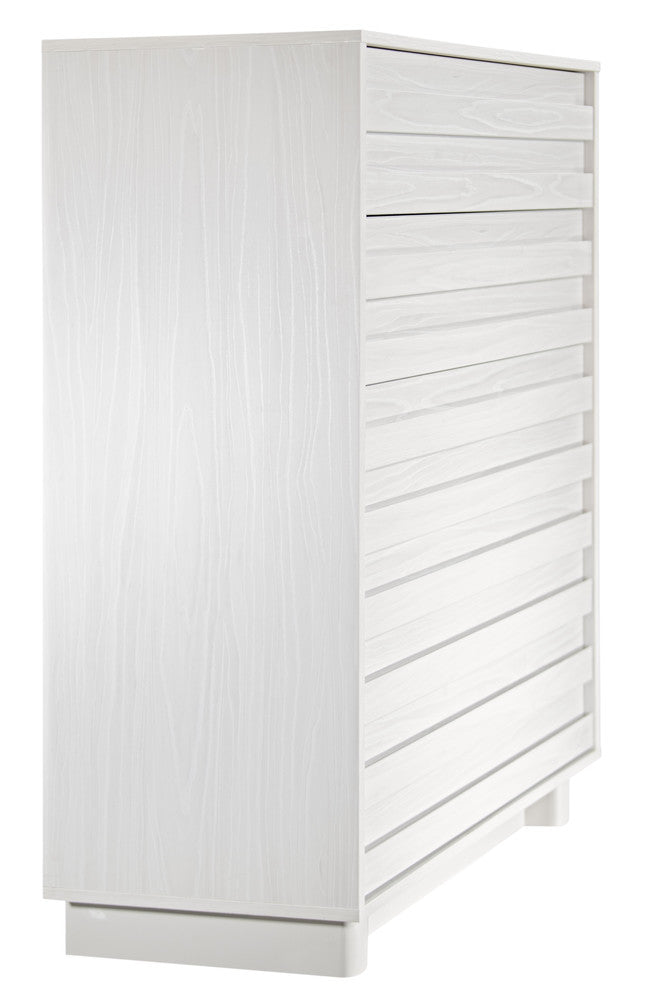 MODERNhome - Metropole 5 Drawer Chest, Mocca White - PF2TC5DCN view 1