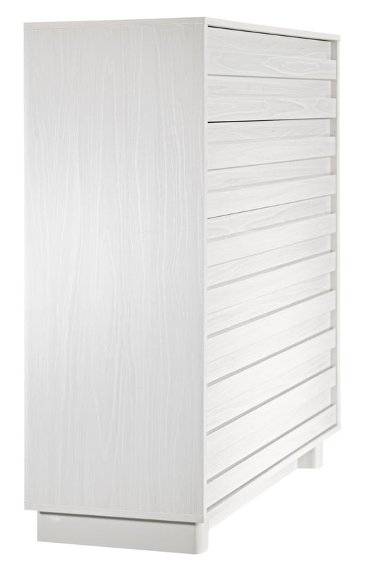 MODERNhome - Metropole 5 Drawer Chest, Mocca White - PF2TC5DCN view 1