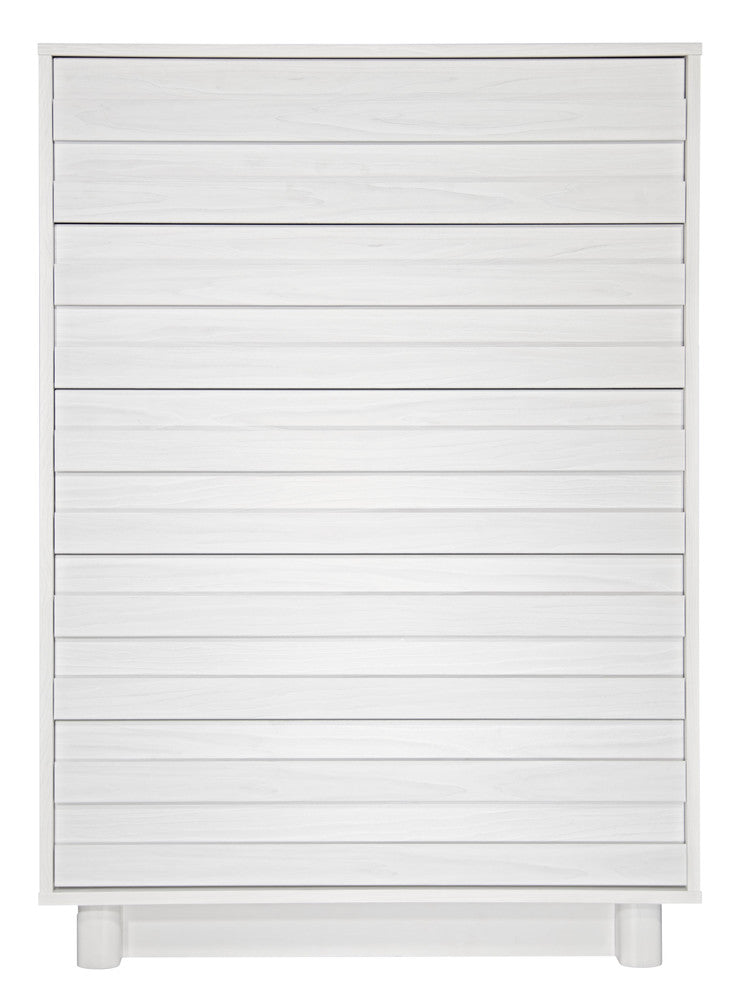 MODERNhome - Metropole 5 Drawer Chest, Mocca White - PF2TC5DCN view 3