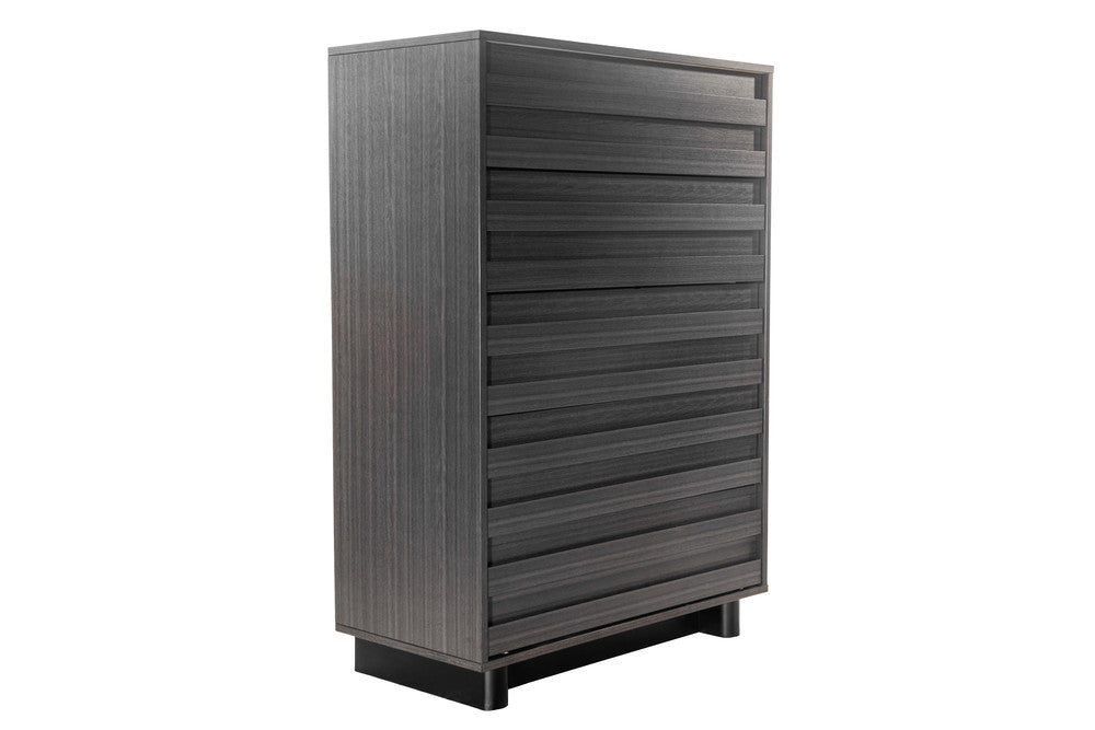 MODERNhome - Metropole 5 Drawer Chest, Teak - PF5TC5DCN view 1