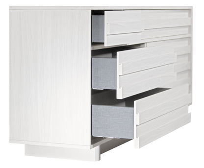 MODERNhome - Metropole 7 DR Dresser, Mocca White - PF2TC7DR view 2