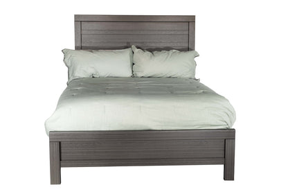 MODERNhome - Metropole King Panel Bed, Teak view 2