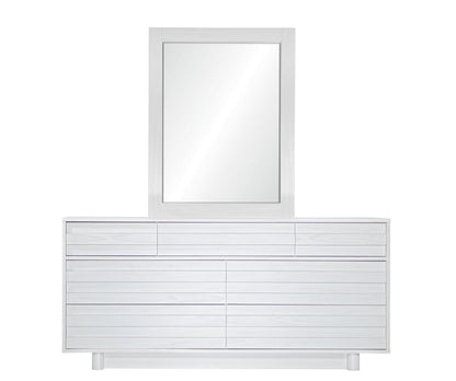 MODERNhome - Metropole Mirror, Mocca White - PF2TCMIR view 2