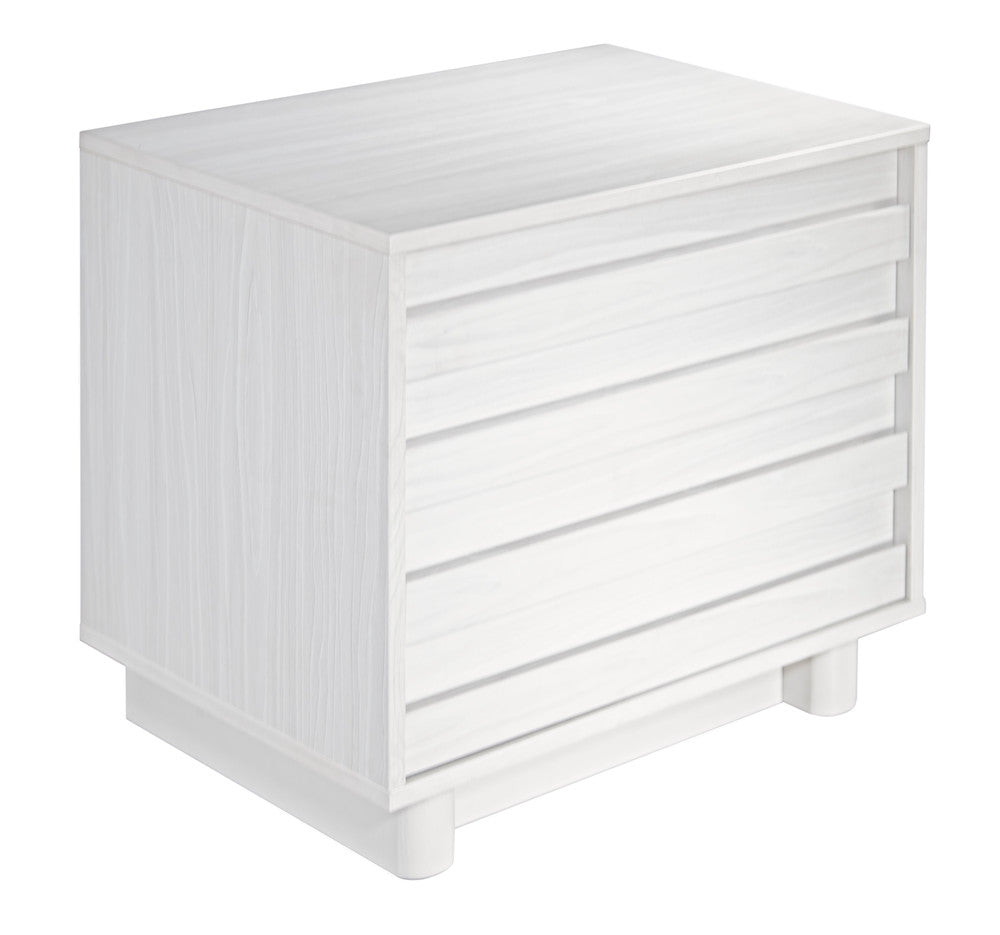 MODERNhome - Metropole Nightstand, Mocca White - PF2TC2NT view 1
