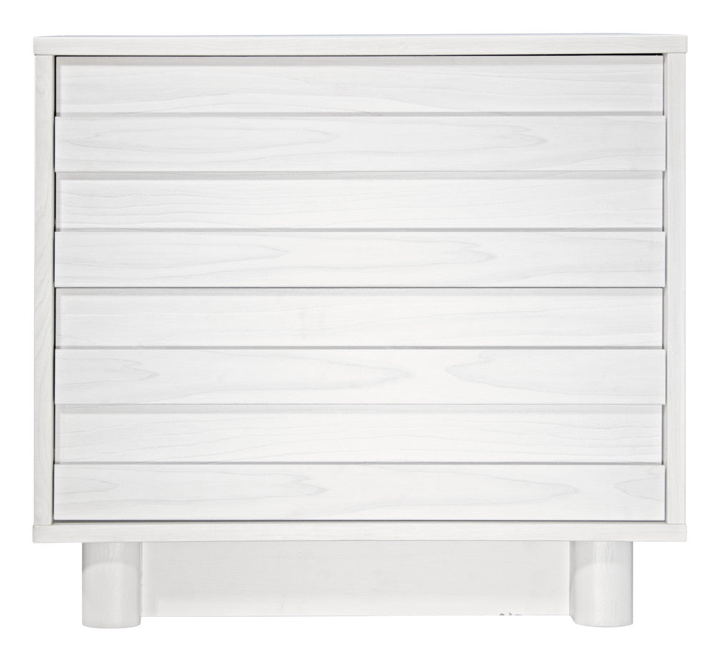 MODERNhome - Metropole Nightstand, Mocca White - PF2TC2NT view 3