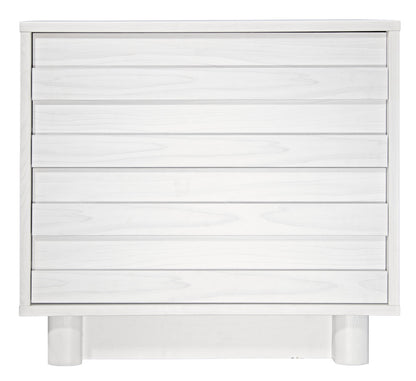 MODERNhome - Metropole Nightstand, Mocca White - PF2TC2NT view 3
