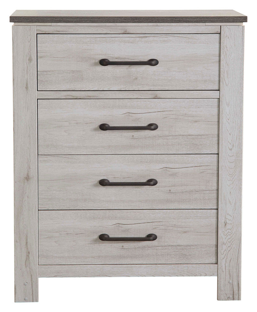 MODERNhome - Mobela 4 Drawer Chest, Bartex Two-Tone - AD3TC4DC-23 view 3