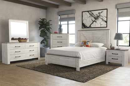MODERNhome - Mobela King Bed, Bartex Two-Tone view 3