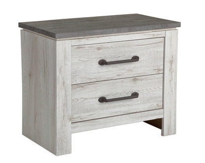 MODERNhome - Mobela Nightstand, Bartex Two-Tone - AD3TCNTB view 1
