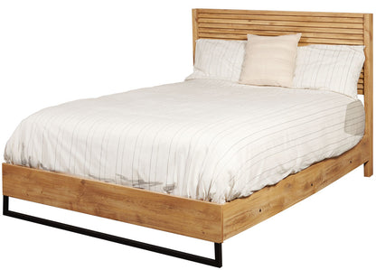 MODERNhome - Organica King Panel Bed, Bolton Oak view 1
