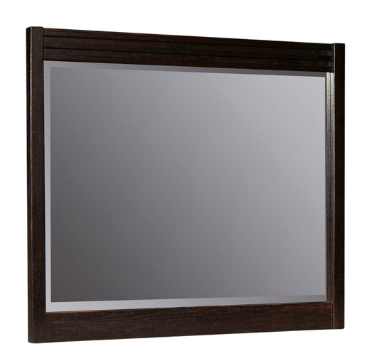 MODERNhome - Organica Mirror, Hand Rubbed Sienna Oak - MB7TCMIR view 1