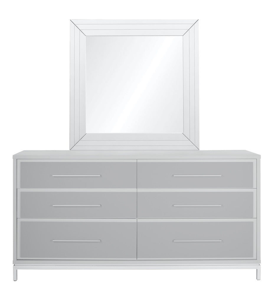 MODERNhome - Quadroma Mirror, Tortora/Grey - OROTCMIR view 2