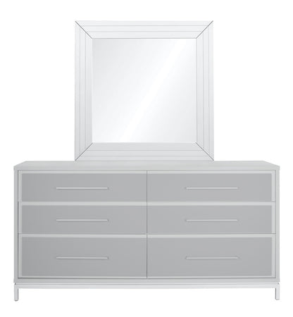 MODERNhome - Quadroma Mirror, Tortora/Grey - OROTCMIR view 2