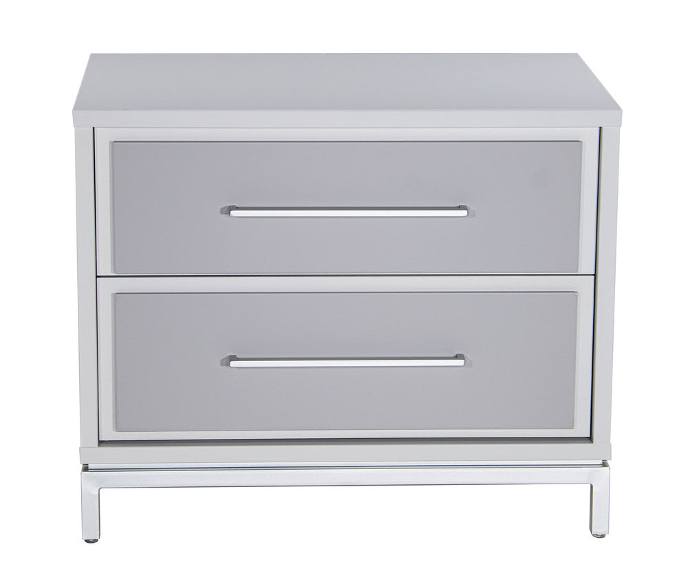 MODERNhome - Quadroma Nightstand, Tortora/Grey - OR3TCNTB view 2