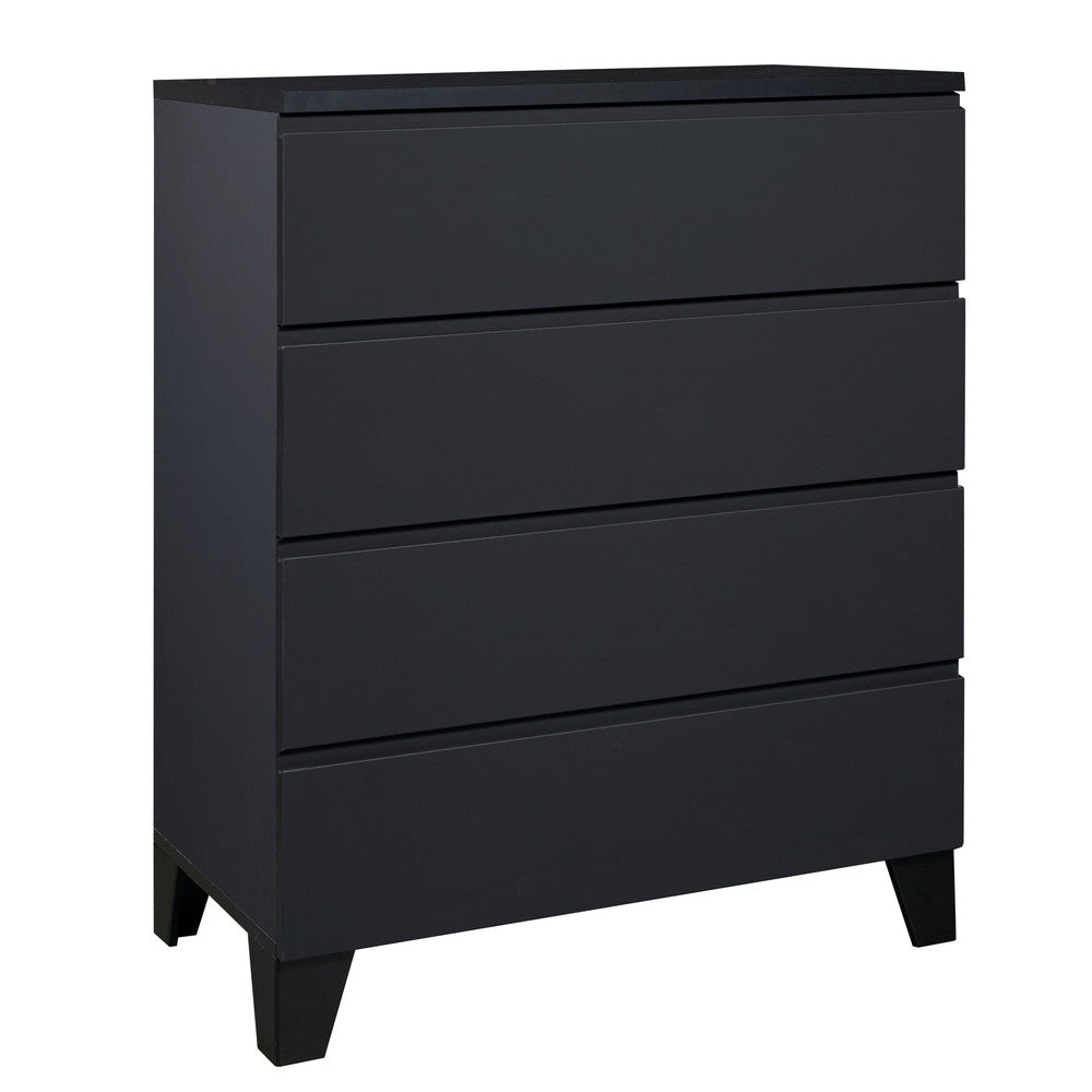 MODERNhome - Romeo 4 Drawer Chest, Lava - MC1TC4DC view 1