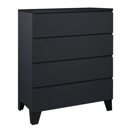 MODERNhome - Romeo 4 Drawer Chest, Lava - MC1TC4DC view 1
