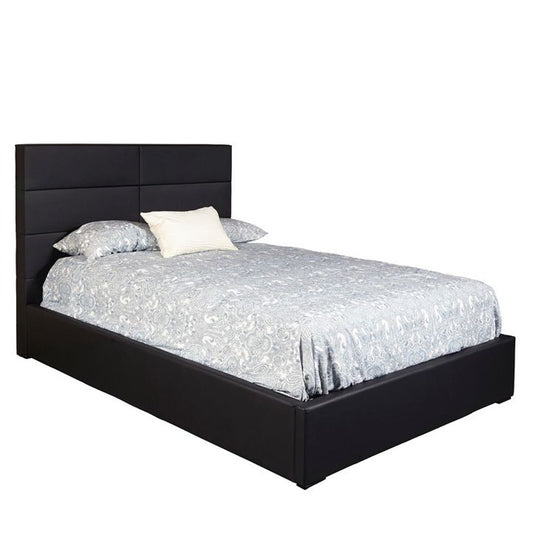 MODERNhome - Romeo Queen Upholstered Bed, Lava view 1