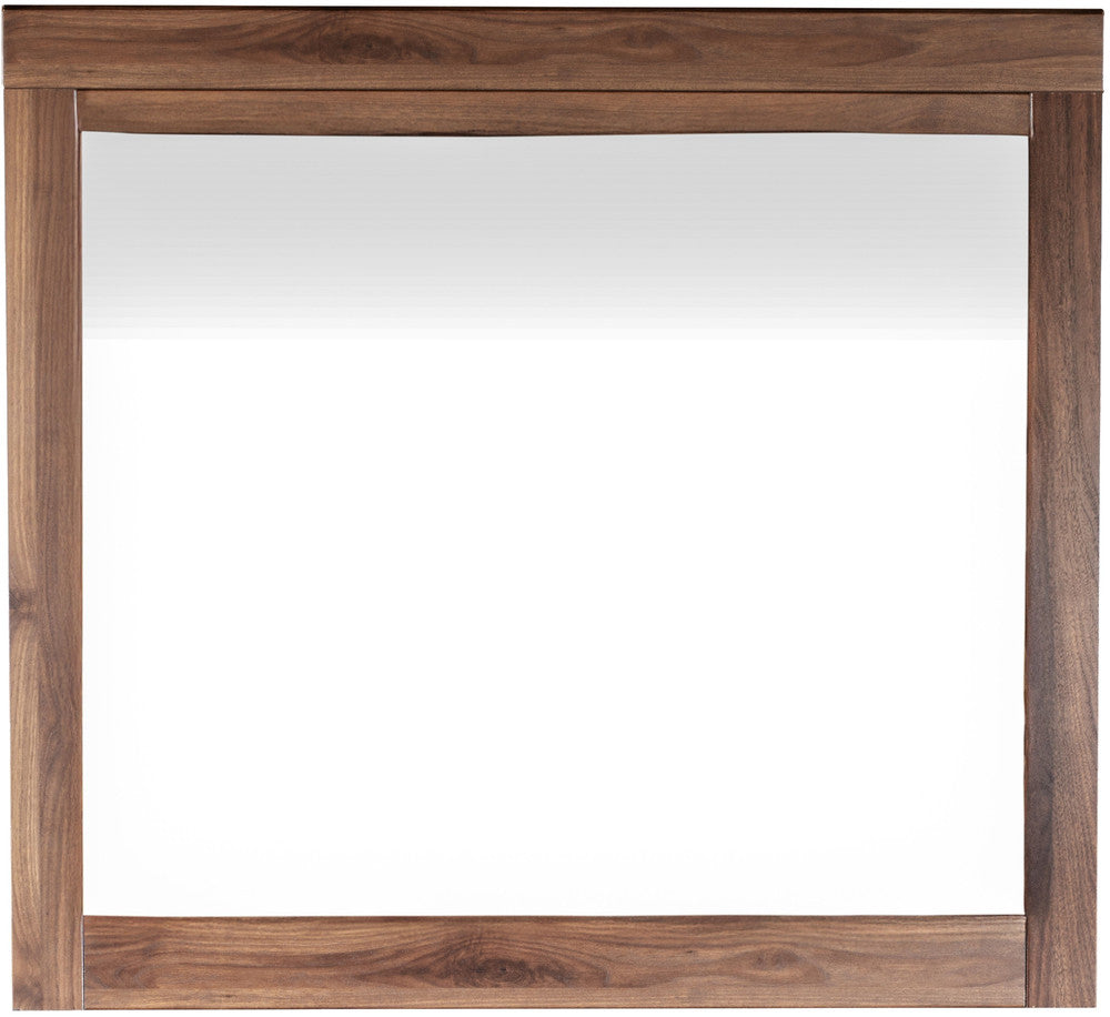 MODERNhome - Rustica Mirror, American Walnut - BG3TCMIR view 1