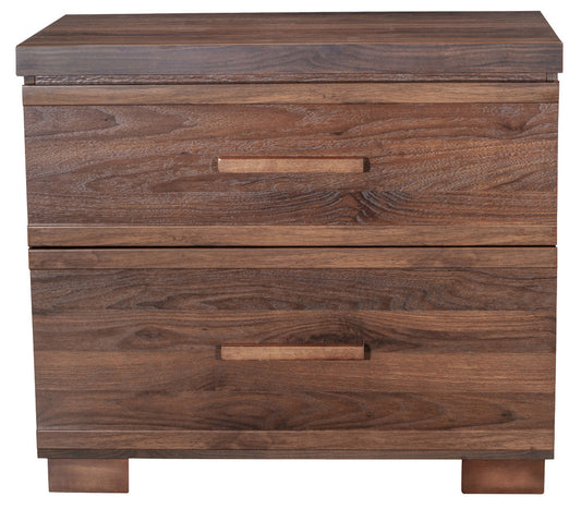 MODERNhome - Rustica Nightstand, American Walnut - BG3TCNTB view 1
