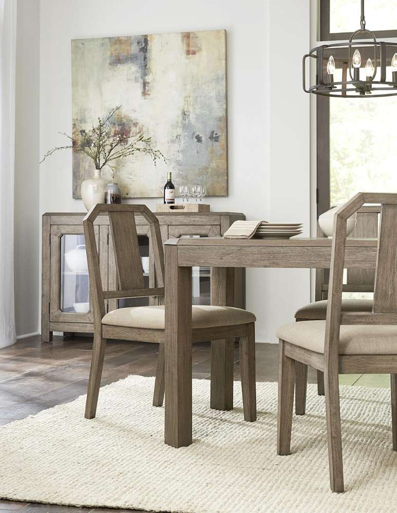 Modus Furniture - Acadia Uphoslstered Side Chair in Toffee/Toast (Set of 2) - GHCL63_CLOSEOUT veiw 3