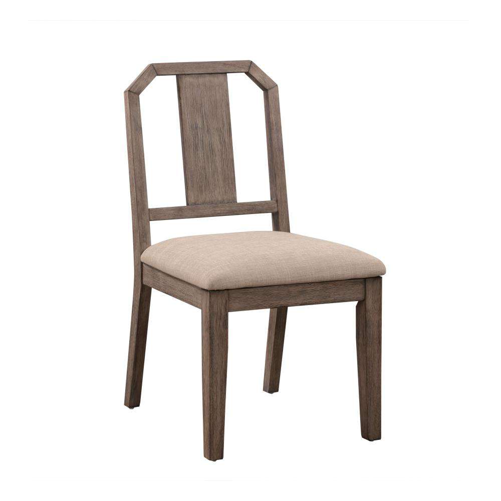Modus Furniture - Acadia Uphoslstered Side Chair in Toffee/Toast (Set of 2) - GHCL63_CLOSEOUT veiw 4