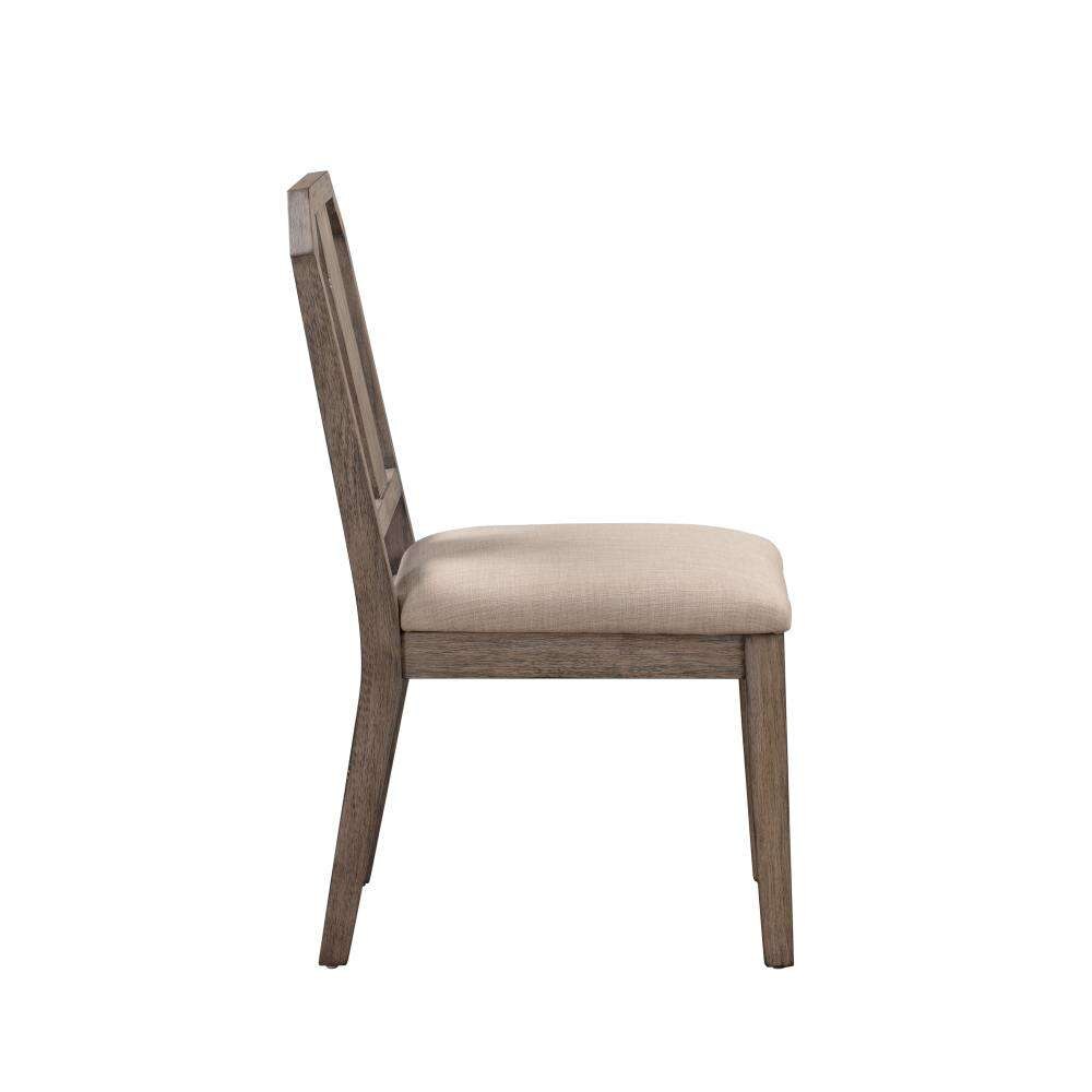 Modus Furniture - Acadia Uphoslstered Side Chair in Toffee/Toast (Set of 2) - GHCL63_CLOSEOUT veiw 6