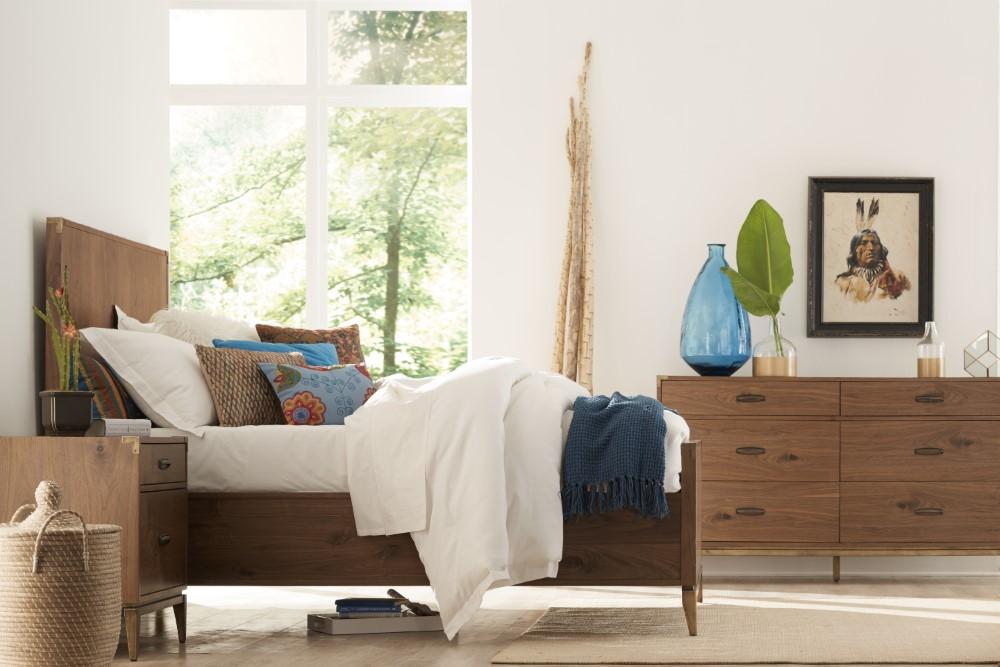 Modus Furniture - Adler Six Drawer Dresser in Natural Walnut - 8N1682 veiw 2