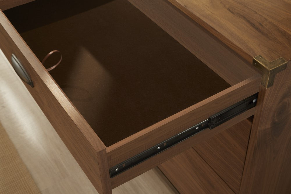 Modus Furniture - Adler Six Drawer Dresser in Natural Walnut - 8N1682 veiw 3
