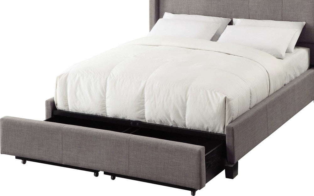 Modus Furniture - Adona California King-Size Upholstered Storage Bed in Dolphin Linen - 3ZH3D648 view 4