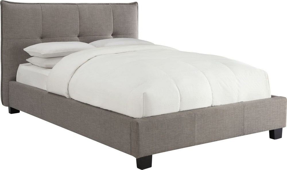 Modus Furniture - Adona Full-Size Upholstered Platform Bed in Dolphin Linen - 3ZH3L448 view 1