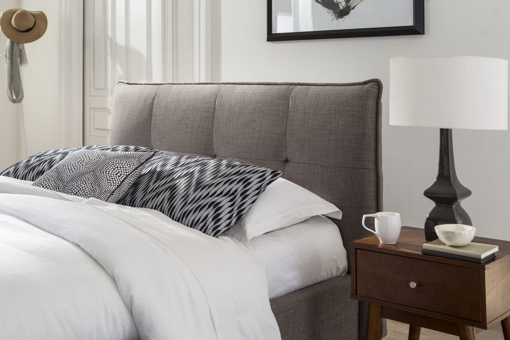 Modus Furniture - Adona Full-Size Upholstered Platform Bed in Dolphin Linen - 3ZH3L448 view 5