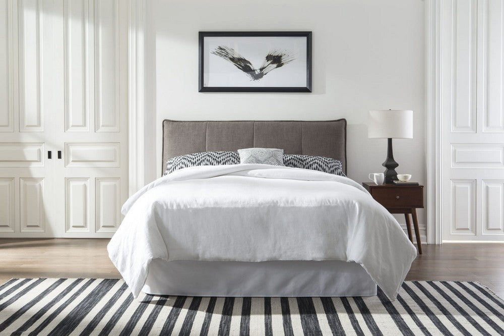 Modus Furniture - Adona King-Size Upholstered Platform Bed in Dolphin Linen - 3ZH3L748 view 6