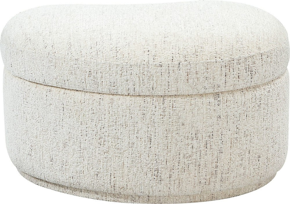 Modus Furniture - Afra Fully Upholstered Storage Ottoman in Chinchilla - UVZC88 view 3
