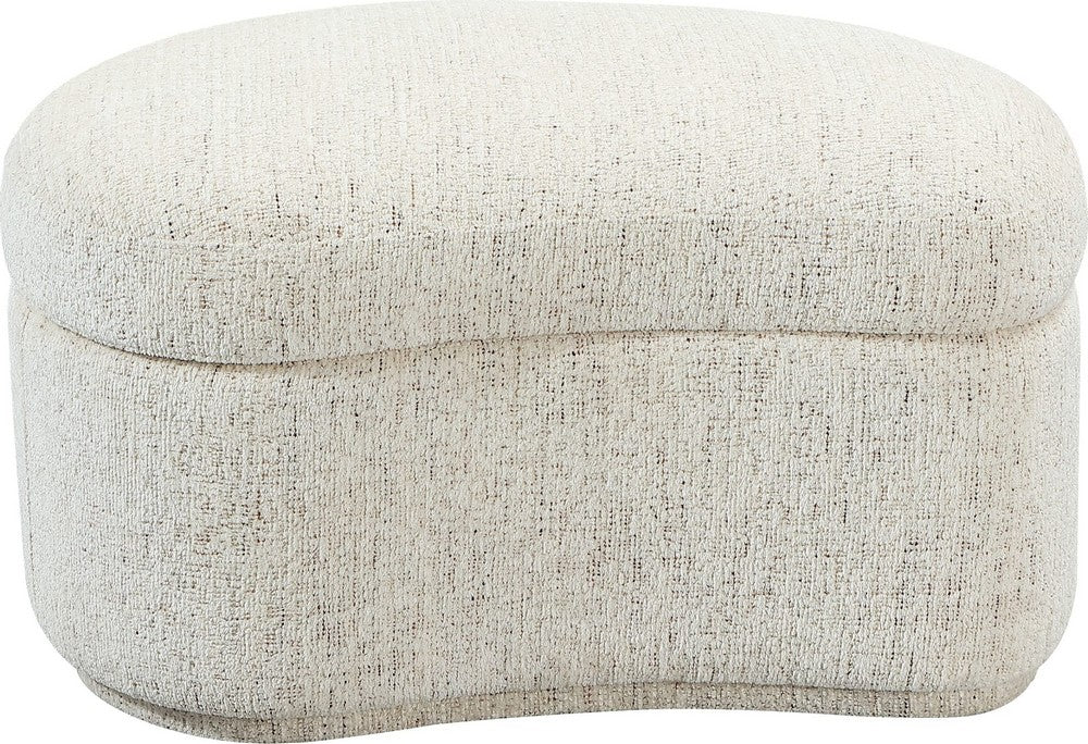 Modus Furniture - Afra Fully Upholstered Storage Ottoman in Chinchilla - UVZC88 view 5