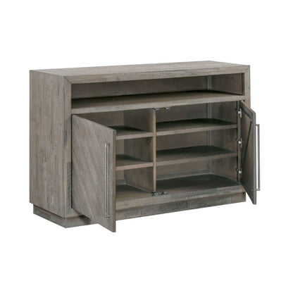 Modus Furniture - Alexandra Solid Wood 54in Media Console in Rustic Latte - 5RS32636 veiw 6