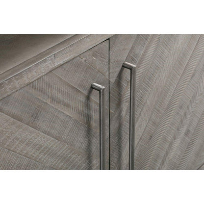 Modus Furniture - Alexandra Solid Wood 54in Media Console in Rustic Latte - 5RS32636 veiw 9