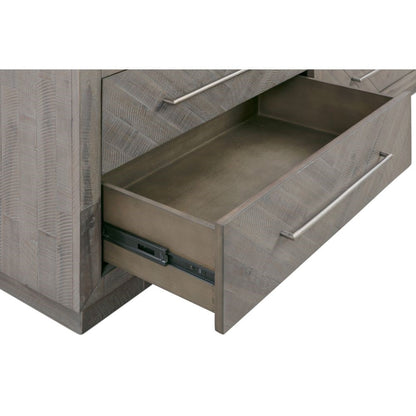 Modus Furniture - Alexandra Solid Wood 64in Media Console in Rustic Latte - 5RS32632 veiw 7