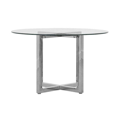 Modus Furniture - Amalfi 48in Round Table - Glass - 1AJ5614G veiw 3
