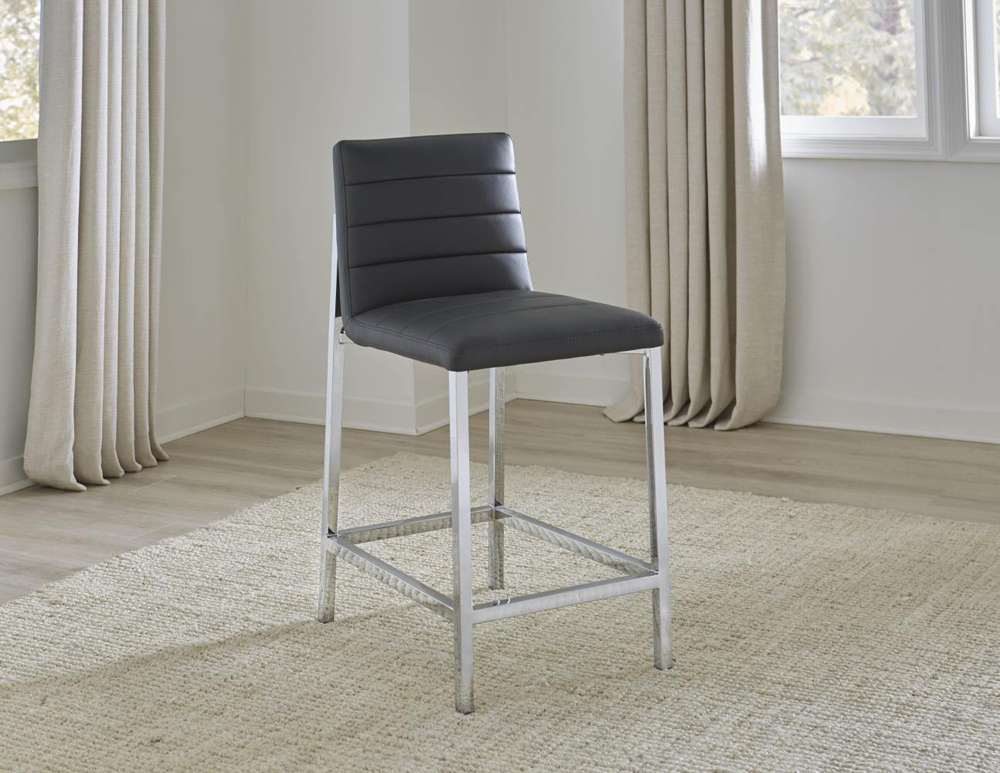 Modus Furniture - Amalfi Metal Back Bar Stool in Cobalt (Set of 2) - 1AE868M view 1