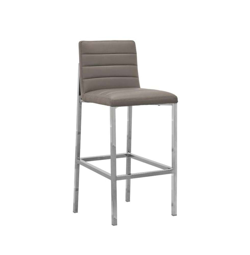 Modus Furniture - Amalfi Metal Back Bar Stool in Taupe (Set of 2) - 1AE268M veiw 1