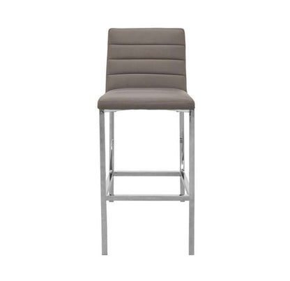 Modus Furniture - Amalfi Metal Back Bar Stool in Taupe (Set of 2) - 1AE268M veiw 2