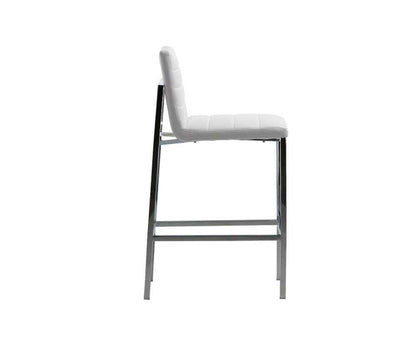 Modus Furniture - Amalfi Metal Back Bar Stool in White (Set of 2) - 1AA468M veiw 2