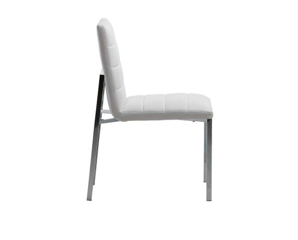 Modus Furniture - Amalfi Metal Back Chair in White (Set of 2) - 1AA466M veiw 4