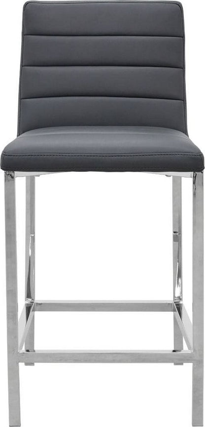 Modus Furniture - Amalfi Metal Back Counter Stool in Cobalt Leather - 1AE870M_1 view 1