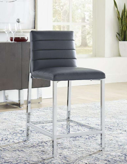 Modus Furniture - Amalfi Metal Back Counter Stool in Cobalt (Set of 2) - 1AE870M veiw 1