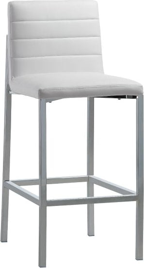 Modus Furniture - Amalfi Metal Back Counter Stool in White Leather - 1AA470M_1 view 1