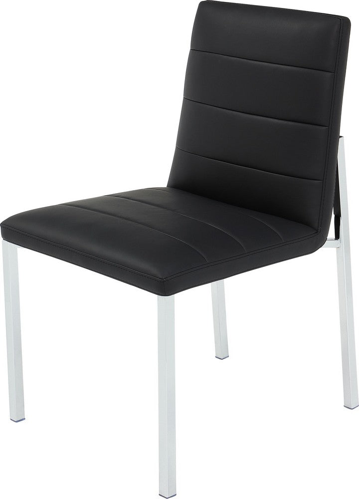Modus Furniture - Amalfi Mtl Bck Chr - Soot/Chrm - 1AZV66M_1 view 1