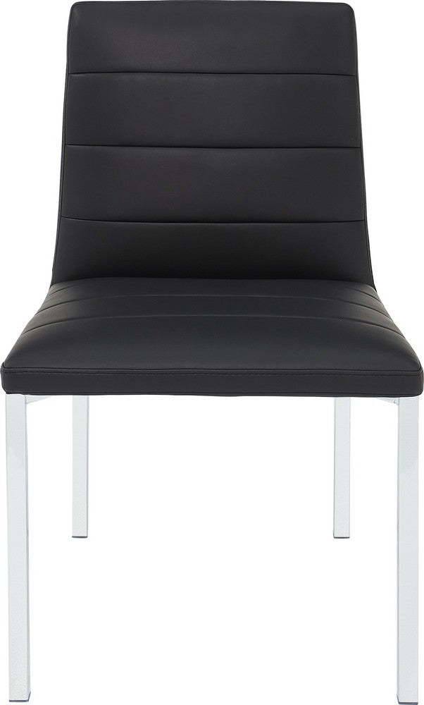 Modus Furniture - Amalfi Mtl Bck Chr - Soot/Chrm - 1AZV66M_1 view 2