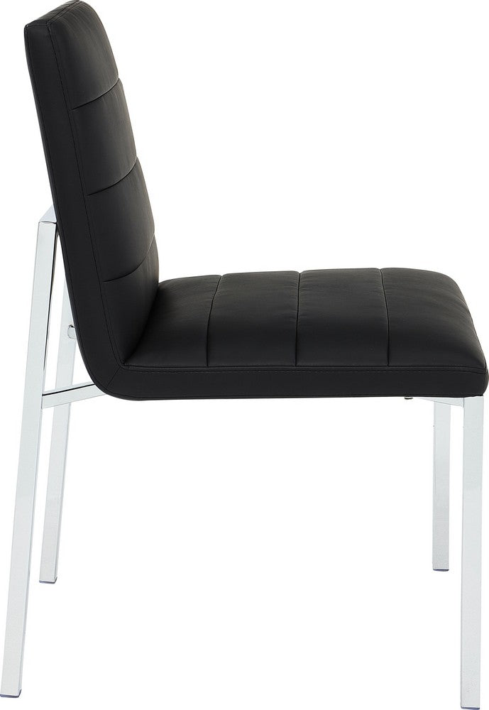 Modus Furniture - Amalfi Mtl Bck Chr - Soot/Chrm - 1AZV66M_1 view 3